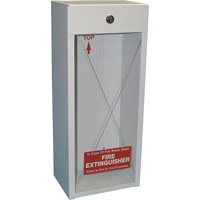 Surface-Mounted Fire Extinguisher Cabinets, 8.5" W x 20.5" H x 6" D Ontario Packaging