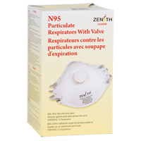 Particulate Respirators, N95, NIOSH Certified, Medium/Large SAS498 | Ontario Packaging