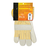 Standard-Duty Dry-Palm Fitters Gloves, Ladies, Grain Cowhide Palm, Cotton Inner Lining Ontario Packaging