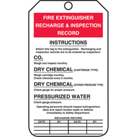 &eacute;tiquettes de s&eacute;curit&eacute; d'inspection et de contr&ocirc;le de l'&eacute;tat de l'&eacute;quipement, Plastique, 3-3/8" la x 5-7/8" h, Anglais Ontario Packaging