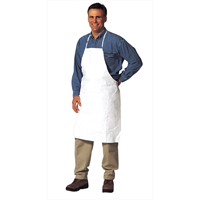Apron, Tyvek&reg; 400, White, 28" W x 36" L Ontario Packaging