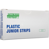 Junior Strips Bandages, Rectangular/Square, 18", Plastic, Sterile Ontario Packaging