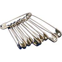Safety Pins, Assorted Sizes SAY543 | Ontario Packaging
