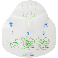 CPR Protective Device, Single Use Face Shield, Class 2 SAY567 | Ontario Packaging