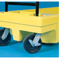 Poly-Spillcart Cart, 66.5" L x 29" W x 43.9" H, 57 US gal. Spill Cap. Ontario Packaging