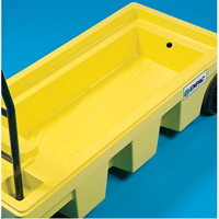 Poly-Spillcart Cart, 66.5" L x 29" W x 43.9" H, 57 US gal. Spill Cap. Ontario Packaging