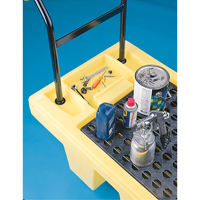 Poly-Spillcart Cart, 66.5" L x 29" W x 43.9" H, 57 US gal. Spill Cap. Ontario Packaging