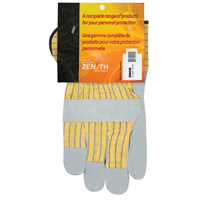 Gants d'ajusteur de qualit&eacute; sup&eacute;rieure, T-Grand, Paume en Cuir de vache refendu, Doublure en Coton Ontario Packaging