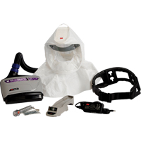 Versaflo Powered Air Purifying Respirator TR-600 Easy-Clean Kit, Hard Hat & Faceshield, Lithium-Ion Battery Ontario Packaging