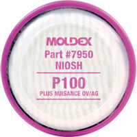 Disque filtre contre les particules, Filtre contre les particules/Filtre contre les particules avec suppresion de vapeurs nuisibles, Filtre N95/Vapeurs organiques/Gaz acides/P100/Filtre P100/Filtre R95 Ontario Packaging