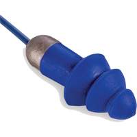 Bouchons d'oreille r&eacute;utilisables et d&eacute;tectable Rockets, Avec cordon, Taille unique, Vrac - &eacute;tui en plastique, NRR dB 27 Ontario Packaging