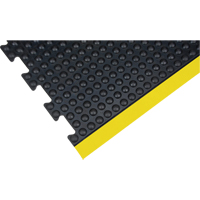Anti-Fatigue Dome Matting, Bubbled, 3' x 4' x 1/2", Black, Rubber Ontario Packaging