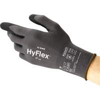 Gants HyFlex 11-840, 10/T-Grand, R&ecirc;vetement Mousse de nitrile, Calibre 15, Enveloppe en Nylon Ontario Packaging