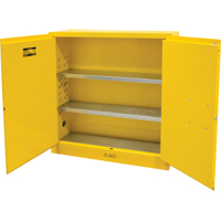 Armoire pour produits inflammables, 24 gal., 2 Porte(s), 43" La x 44" h x 12" p Ontario Packaging
