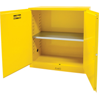 Armoire pour produits inflammables, 30 gal., 2 Porte(s), 43" La x 44" h x 18" p Ontario Packaging