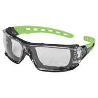 Z2500 Series Safety Glasses with Foam Gasket, Clear Lens, Anti-Scratch, ANSI Z87+/Meets/Exceeds CSA Z94.3 Ontario Packaging