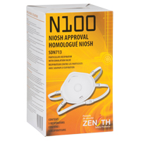 Particulate Respirator, N100, NIOSH Certified, Medium/Large SDN713 | Ontario Packaging