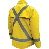 Veste de mineur Miner 49er, N&eacute;opr&egrave;ne, Grand, Vert lime Ontario Packaging