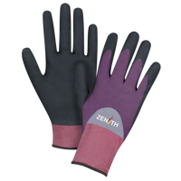 Gants enduits de premi&egrave;re qualit&eacute; ZX-2, 10/T-Grand, R&ecirc;vetement Nitrile/Mousse de nitrile, Calibre 18, Enveloppe en Nylon Ontario Packaging
