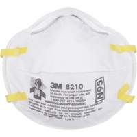 8210 Particulate Respirators, N95, NIOSH Certified Ontario Packaging