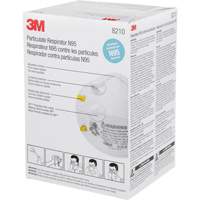 8210 Particulate Respirators, N95, NIOSH Certified Ontario Packaging