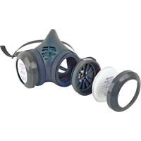 Respirateur &agrave; demi-masque assembl&eacute; de la s&eacute;rie 8000, &eacute;lastom&egrave;re/Thermoplastique, Moyen Ontario Packaging