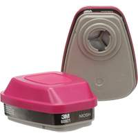 Cartouches pour respirateur s&eacute;rie 6000, Cartouche gaz/vapeur, Vapeurs organiques/P100 Ontario Packaging