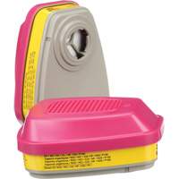 Cartouches pour respirateur s&eacute;rie 6000, Cartouche gaz/vapeur, Vapeurs organiques/Gaz acides/P100 Ontario Packaging