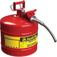 AccuFlow Safety Cans, Type II, Steel, 1 US gal., Red, FM Approved/UL/ULC Listed Ontario Packaging