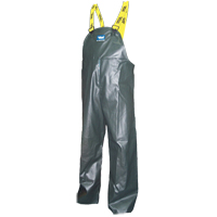 Journeyman<sup>®</sup> Bib Pants, 4X-Large, Polyester/PVC, Green SEA765 | Ontario Packaging