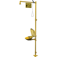 Halo Combination Emergency Shower & Eyewash Station Ontario Packaging