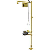 Halo Combination Emergency Shower & Eyewash Station Ontario Packaging