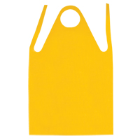 Apron, Polyurethane, 45" L x 35" W, Yellow Ontario Packaging
