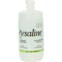 Bouteilles de solution saline pour douche oculaire, Bouteille Plein, 32 oz Ontario Packaging