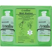 Saline Eyewash Wall Station, Double Ontario Packaging