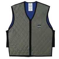 Vestes refroidissantes &agrave; &eacute;vaporation humide Chill-Its 6665, Moyen, Gris Ontario Packaging