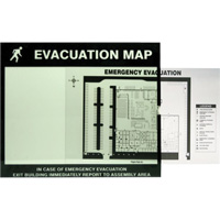 Evacuation Map Holder Clear Insert Ontario Packaging