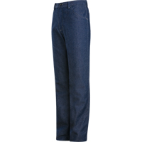 Flame-Resistant Relaxed Fit Denim Jeans, 32, x 37, Blue, 18 cal/cm² Ontario Packaging