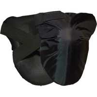 Wing-Style Knee Pads with Nylon Coverings, Hook and Loop Style, Plastic Caps, Foam Pads Ontario Packaging