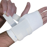 Ambidextrous Wrist Supports, Cotton/Elastic, Small Ontario Packaging