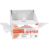 Disposable Lens Cleaning Station, Cardboard, 8" L x 4" D x 8" H SEE380 | Ontario Packaging