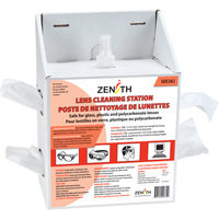 Disposable Lens Cleaning Station, Cardboard, 8" L x 5" D x 12-1/2" H SEE382 | Ontario Packaging