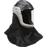Assemblage de casque Versaflo avec visi&egrave;re de premi&egrave;re qualit&eacute; et enveloppe r&eacute;sistante aux flammes, Universel, Casque rigide, Bavette Simple Ontario Packaging