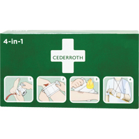 Cederroth 4-in-1 Bloodstopper, 9" L x 5-1/2" W SEE454 | Ontario Packaging