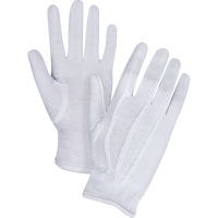 Parade/Waiter's Gloves, Cotton, Hemmed Cuff, Small Ontario Packaging