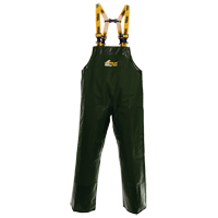 Bristol Bay Bib Pants, Medium, Polyester/PVC, Grey SEE819 | Ontario Packaging