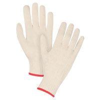 Standard-Duty String Knit Gloves, Poly/Cotton, 7 Gauge, Small Ontario Packaging