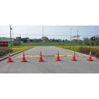 Traffic Cone, 28", Orange, 4" & 6" Reflective Collar(s) Ontario Packaging