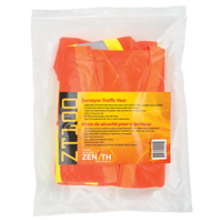 Veste de s&eacute;curit&eacute; pour arpenteur, Orange haute visibilit&eacute;, Grand, Polyester Ontario Packaging