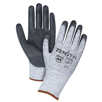 Gants &eacute;lastiques sans coutures r&eacute;sistants &agrave; la coupe, Taille Grand/9, Calibre 13, Rev&ecirc;tement Polyur&eacute;thane, Enveloppe en PEHP, ANSI/ISEA 105 niveau 4/EN 388 niveau 5 Ontario Packaging